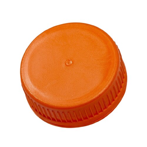 Orange skruvkapsyl 38 mm. 3-start med försegling 3650 st/fp