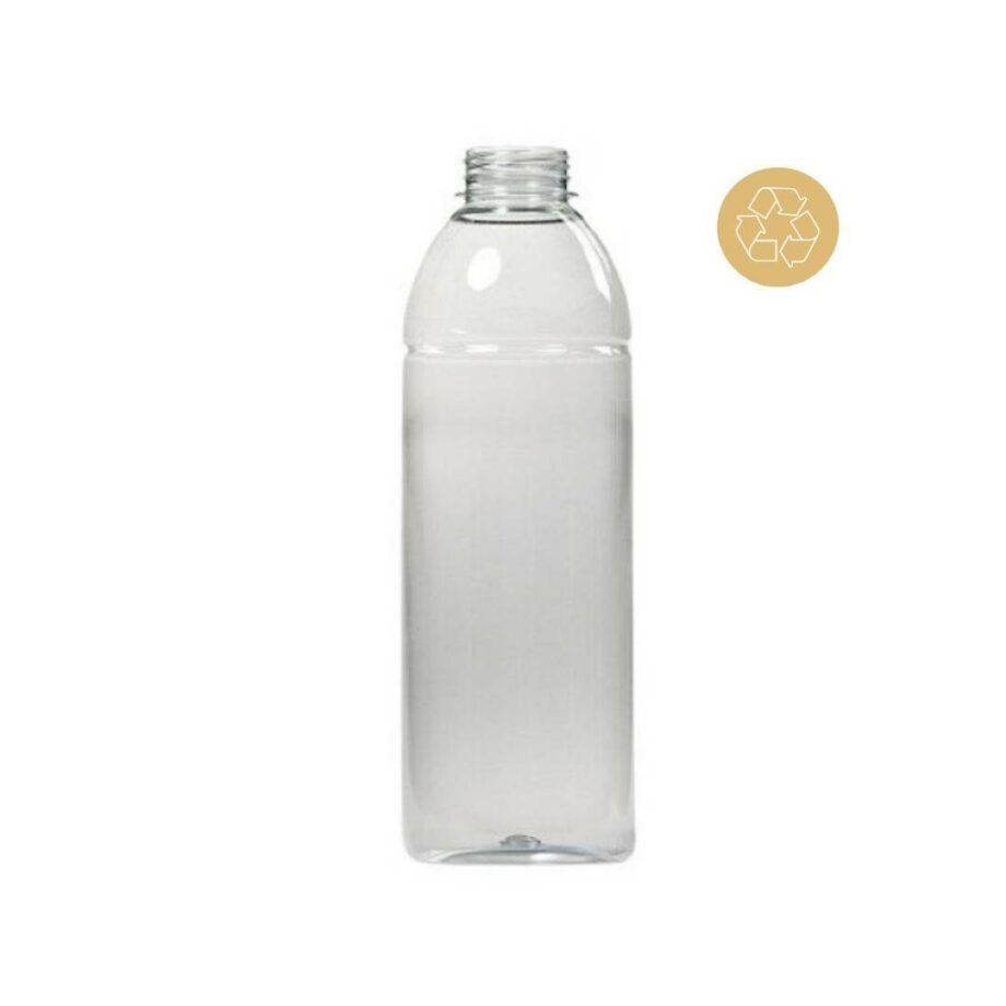 PET-flaska 1 Liter - rPET