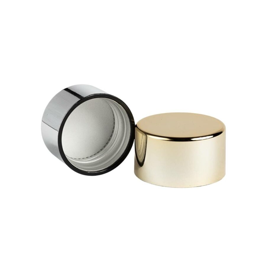 Screw cap Elegant pp 28 - available in silver & gold