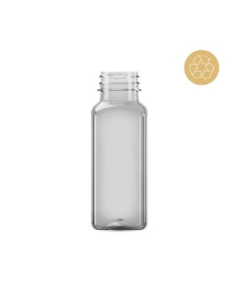 Fyrkantig PET-flaska 250 ml