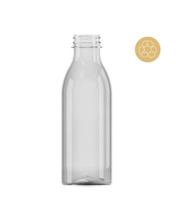 Fyrkantig PET-flaska 500 ml