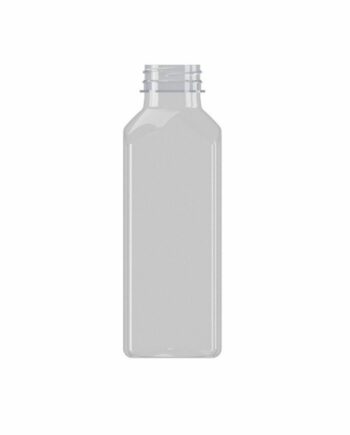 PET-flaska 500 ml - fyrkantig