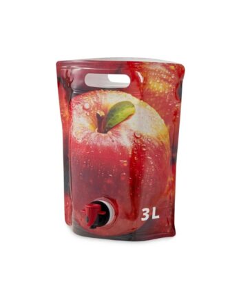 Spout Pouch 3 Liter with apple motif