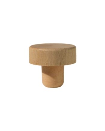 Bartop cork in wood - 18,5 mm - 700 pcs