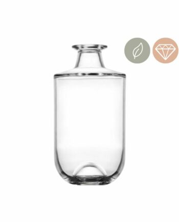 Glass bottle Lyra 500 ml, cork - lightweight bottle