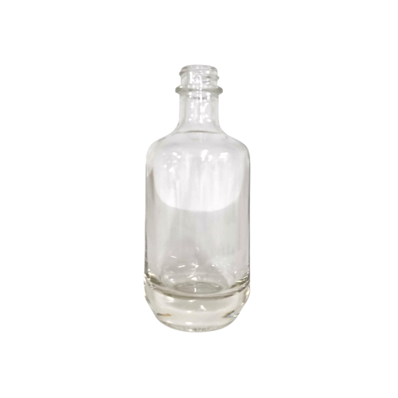 Small glass bottle 100 ml for spirits