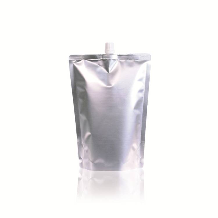 Ståpåse med pip 1 Liter (Ø10mm) - Silver