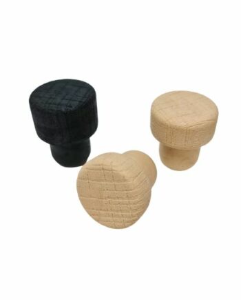 Bartop cork 19,5mm - black and beige - different sizes