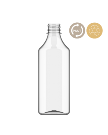 PET bottle 500 ml - spirits and still drinks