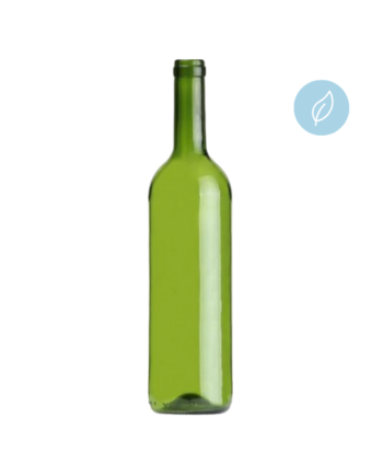 Green Wine Bottle Bordeaux Ultralight 750 ml -