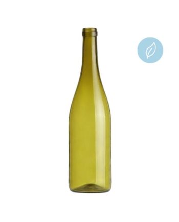 Wine bottle 750 ml Bourgogne Ecova - Ultralight - Cork