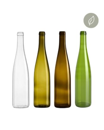 Wine bottle 750 ml - Flute - series - empty wine bottles