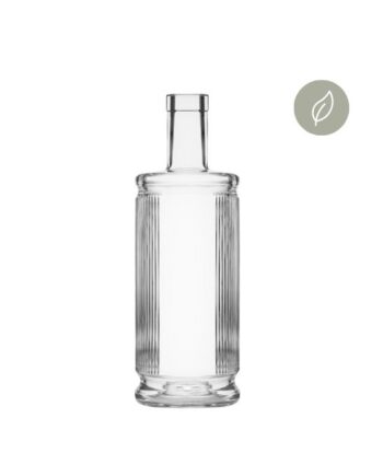 Glass bottle Alfie Slim Ribs 700 ml for spirits