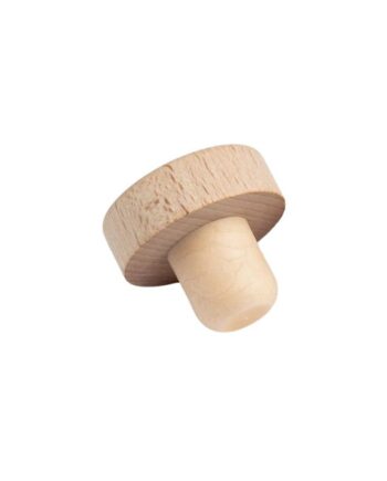 wooden cap 19 mm for bottle